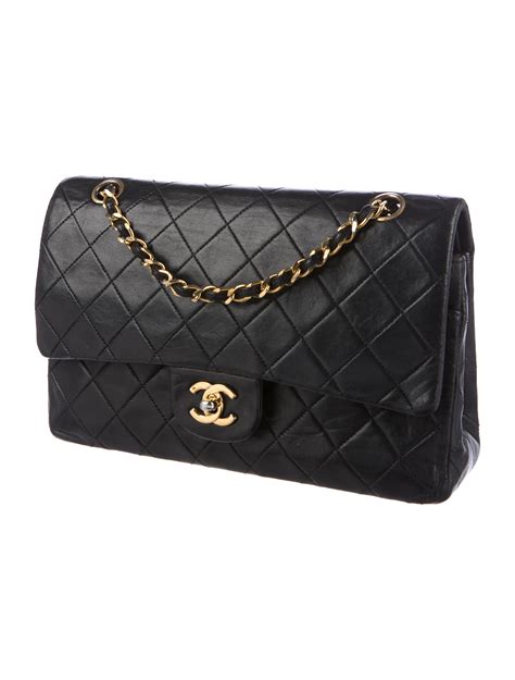 classic medium flap chanel|chanel vintage classic flap.